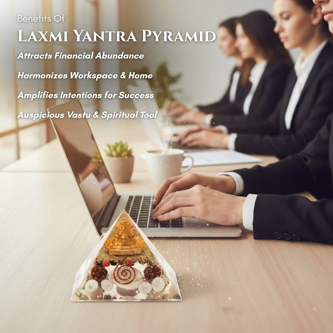 Money Magnet Pyramid | Maha Laxmi Pyramid Yantra – Original Certified - Image 4