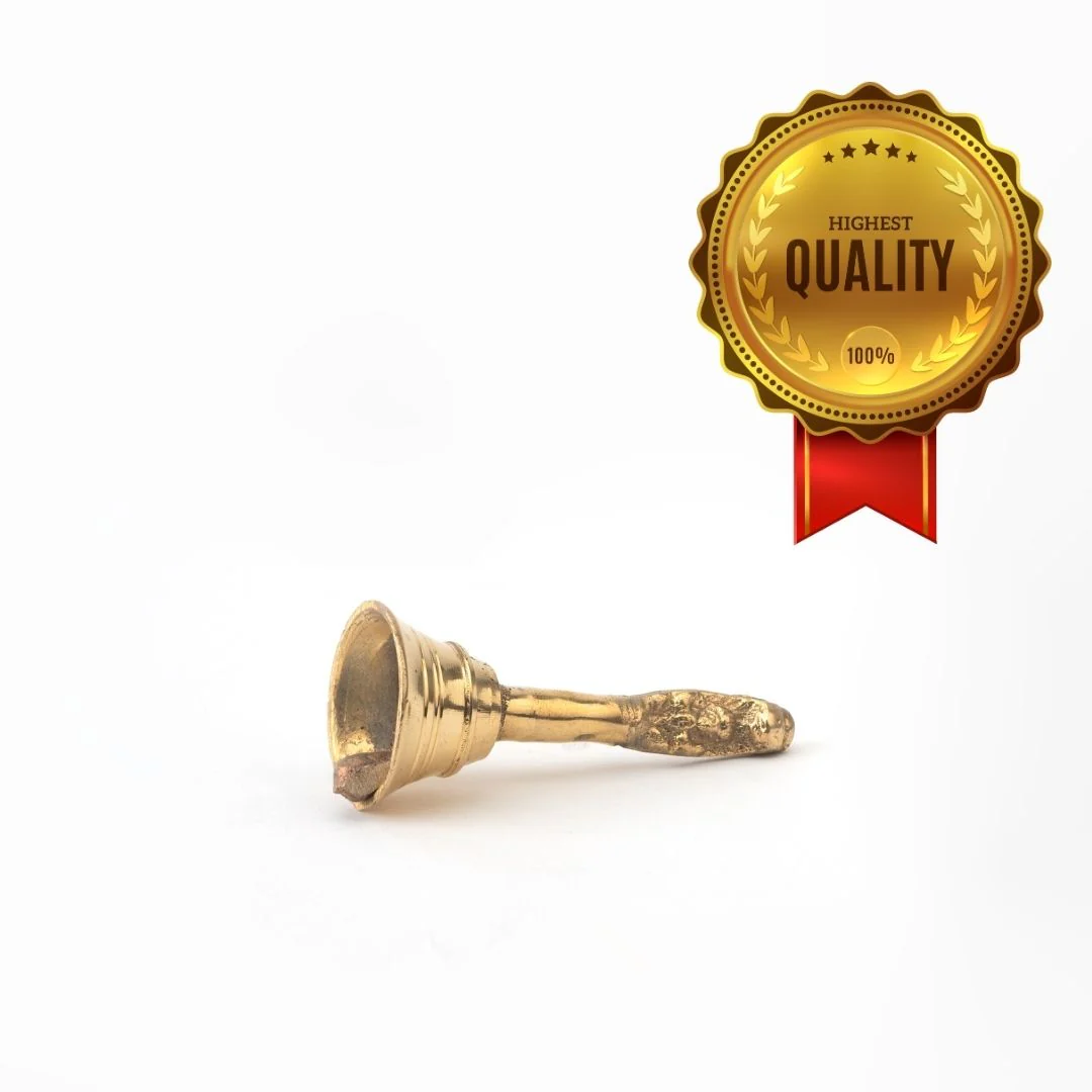 Pooja Bell (Ghanti) – Pure Brass Bell for Mandir - Image 4