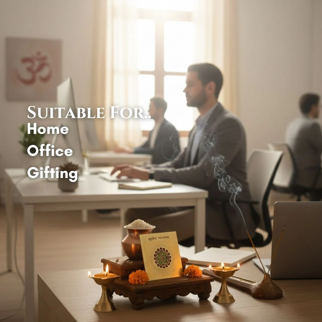 Shri Kuber Yantra – Attract Money, Protect Wealth & Financial Growth (8.5x8.5 Cm) - Image 5